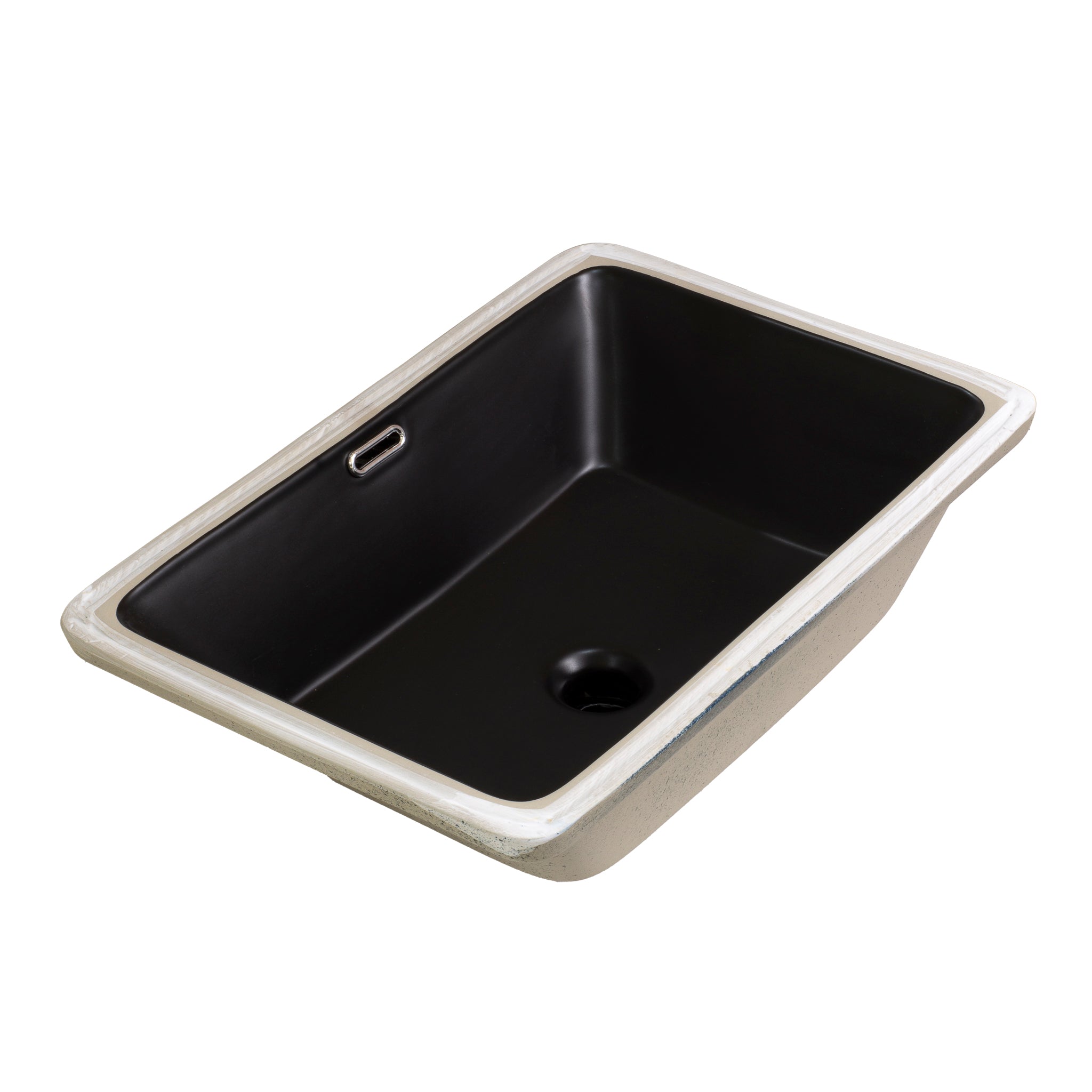 Rena 535mm x 368mm Under-Counter Basin, Matte Black