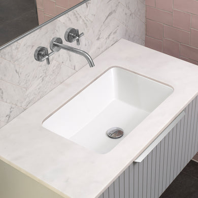 Rena 535mm x 368mm Under-Counter Basin, Matte White