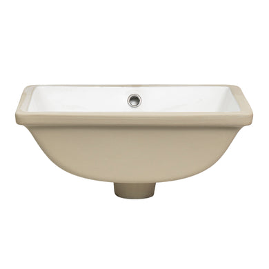 Curo 455mm x 325mm Under-Counter Basin, Gloss White