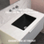 Curo 455mm x 325mm Under-Counter Basin, Matte Black