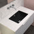 Curo 455mm x 325mm Under-Counter Basin, Matte Black