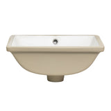 Curo 455mm x 325mm Under-Counter Basin, Matte White