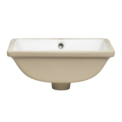 Curo 455mm x 325mm Under-Counter Basin, Matte White