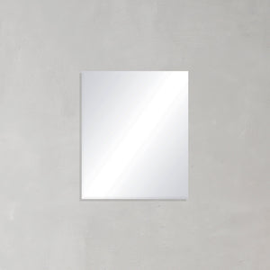 Rectangular 750mm x 900mm Frameless Mirror with Bevelled Edge