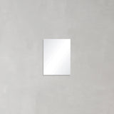 Rectangular 450mm x 600mm Frameless Mirror with Polished Edge