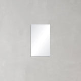 Rectangular 450mm x 750mm Frameless Mirror with Polished Edge