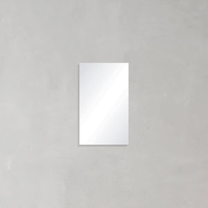 Rectangular 450mm x 750mm Frameless Mirror with Polished Edge