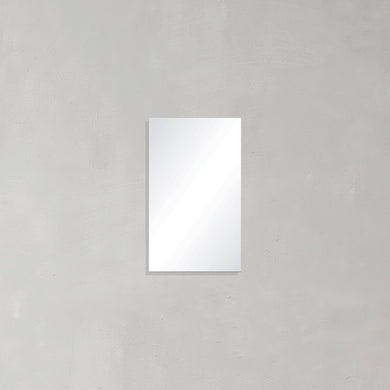 Rectangular 450mm x 750mm Frameless Mirror with Polished Edge