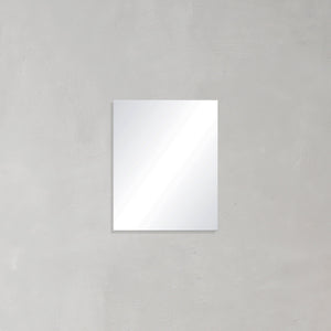Rectangular 600mm x 750mm Frameless Mirror with Polished Edge
