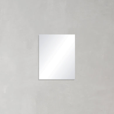 Rectangular 600mm x 750mm Frameless Mirror with Polished Edge