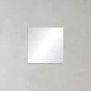 Rectangular 750mm x 750mm Frameless Mirror with Polished Edge
