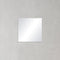 Rectangular 750mm x 750mm Frameless Mirror with Polished Edge