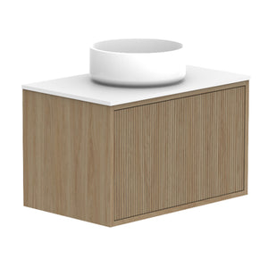 ADP Clifton Ensuite Wall Hung 600mm Single Center Bowl Vanity Cabinet