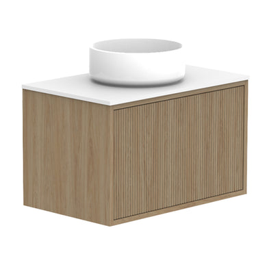 ADP Clifton Ensuite Wall Hung 600mm Single Center Bowl Vanity Cabinet
