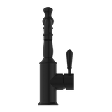 Nero York Basin Mixer With Metal Lever | Matte Black |