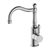 Nero York Basin Mixer Hook Spout With Metal Lever | Chrome |