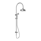 Nero York Twin Shower With Metal Hand Shower | Chrome |