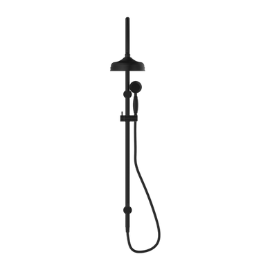 Nero York Twin Shower With Metal Hand Shower | Matte Black |