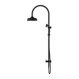 Nero York Twin Shower With Metal Hand Shower | Matte Black |