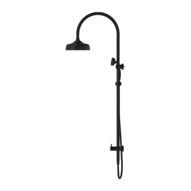 Nero York Twin Shower With Metal Hand Shower | Matte Black |
