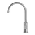 Nero York Kitchen Mixer Goosneck Spout With Metal Lever | Chrome |