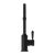 Nero York Kitchen Mixer Goosneck Spout With Metal Lever | Matte Black |