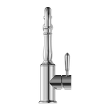 Nero York Kitchen Mixer Hook Spout With Metal Lever | Chrome |