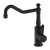 Nero York Kitchen Mixer Hook Spout With Metal Lever | Matte Black |