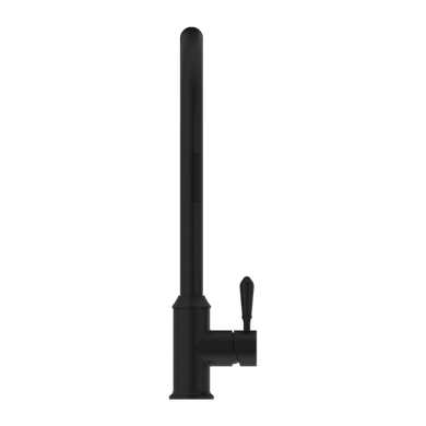 Nero York Pull Out Sink Mixer With Vegie Spray Function With Metal Lever | Matte Black |