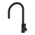 Nero York Pull Out Sink Mixer With Vegie Spray Function With Metal Lever | Matte Black |