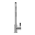 Nero York Pull Out Sink Mixer With Vegie Spray Function With Black Porcelain Lever | Chrome |