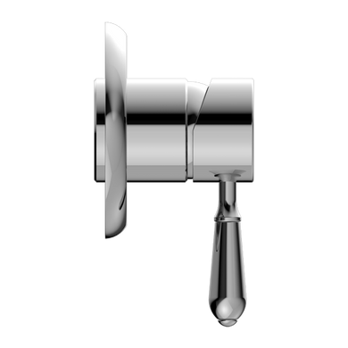 Nero York Shower Mixer With Metal Lever | Chrome |