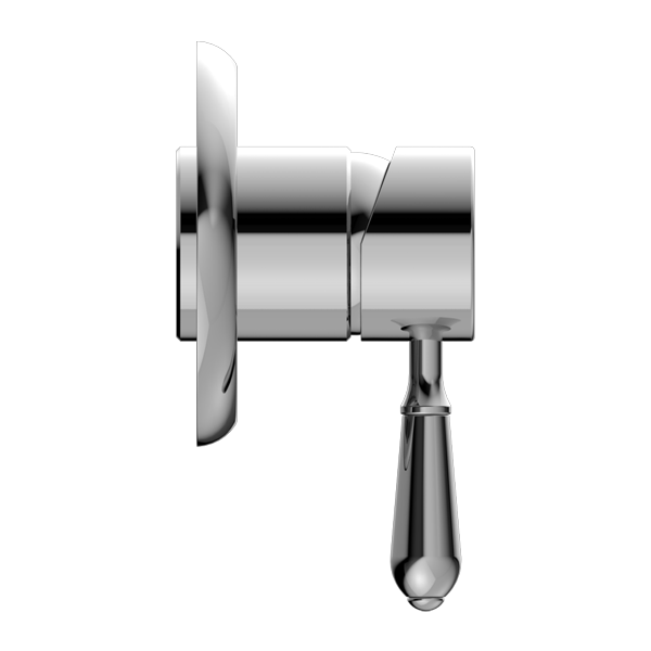 Nero York Shower Mixer With Metal Lever  | Chrome |
