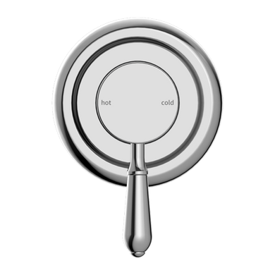 Nero York Shower Mixer With Metal Lever | Chrome |