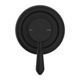 Nero York Shower Mixer With Metal Lever | Matte Black |