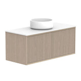 ADP Clifton Ensuite Wall Hung 900mm Single Center Bowl Vanity Cabinet