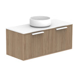 ADP Clifton Ensuite Wall Hung 900mm Single Center Bowl Vanity Cabinet