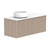 ADP Clifton Ensuite Wall Hung 900mm Single Left Offset Bowl Vanity Cabinet