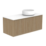 ADP Clifton Ensuite Wall Hung 900mm Single Right Offset Bowl Vanity Cabinet