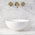 Salata Petite 320mm Above-Counter Round Basin, Matte White
