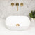 Julio 455mm x 325mm Above-Counter Basin, Gloss White