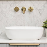 Julio 455mm x 325mm Above-Counter Basin, Gloss White