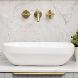 Julio Plus 504mm x 352mm Above-Counter Basin, Gloss White *Clearance Stock*