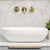 Julio Plus 504mm x 352mm Above-Counter Basin, Matte White *Clearance Stock*