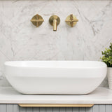 Julio Plus 504mm x 352mm Above-Counter Basin, Gloss White *Clearance Stock*