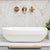 Julio Plus 504mm x 352mm Above-Counter Basin, Gloss White *Clearance Stock*