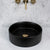 Kahm Fluted 360mm Above-Counter Basin, Matte Black *Clearance Stock*