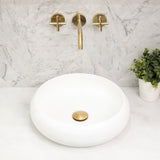 Disco Plus 415mm Above-Counter Basin, Gloss White
