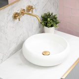 Disco Plus 415mm Above-Counter Basin, Gloss White