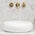 Disco Plus 415mm Above-Counter Basin, Gloss White